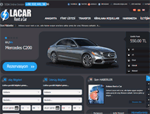 Tablet Screenshot of lacarrentacar.com